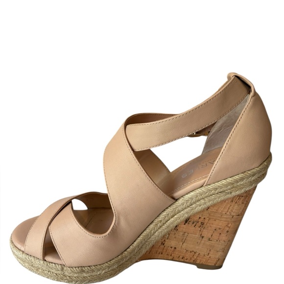 EUC Charles David Cork Wedges Size 9 - Picture 9 of 12